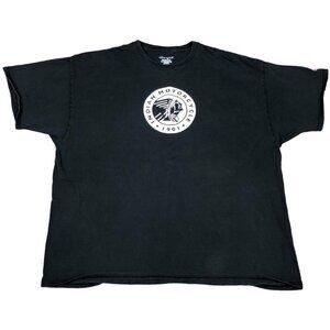 Champion Indian Motorcycle Logo Black Shirt Adult Size 3XL‎